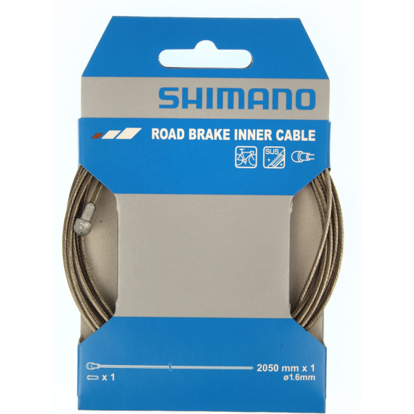 Shimano Cable Freno Sus Inox 1.6x2050mm / Carretera