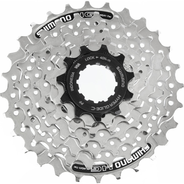 Shimano Cassette 7v 11-28 Cs-hg41 10pcs 11-13-15-18-21-24-28