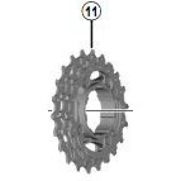 Pignons Shimano 23-25d. Cs-r9100 11-25