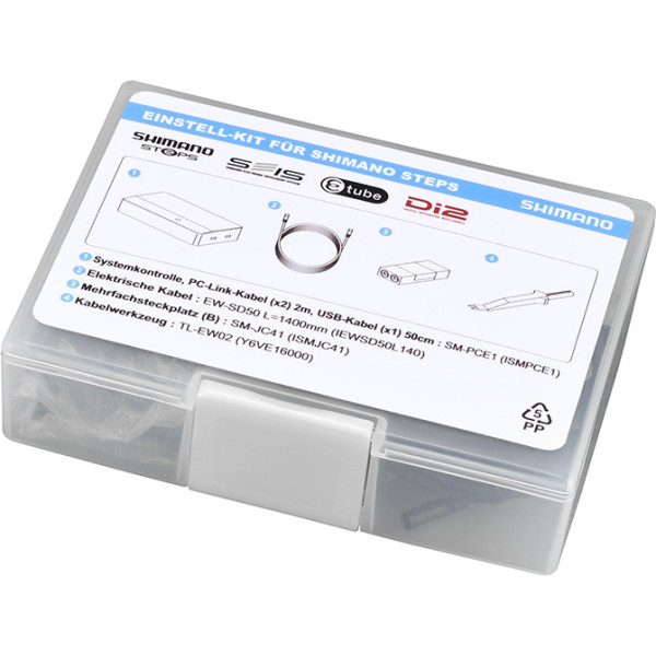 Shimano E-tube Kit Sm-pce02 + Sm-jc41 + Ew-sd50(1400) + Tl-ew02 +++