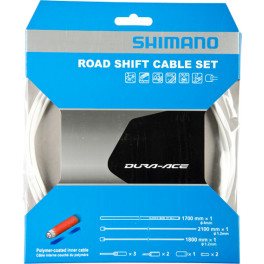 Shimano Kit Cables De Cambio 9000 Polímero / Blanco