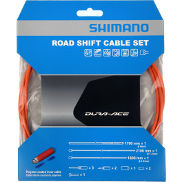 Shimano Kit Cables De Cambio 9000 Polímero /naranja