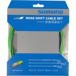 Shimano Kit Cables De Cambio Optislik Carretera / Verde