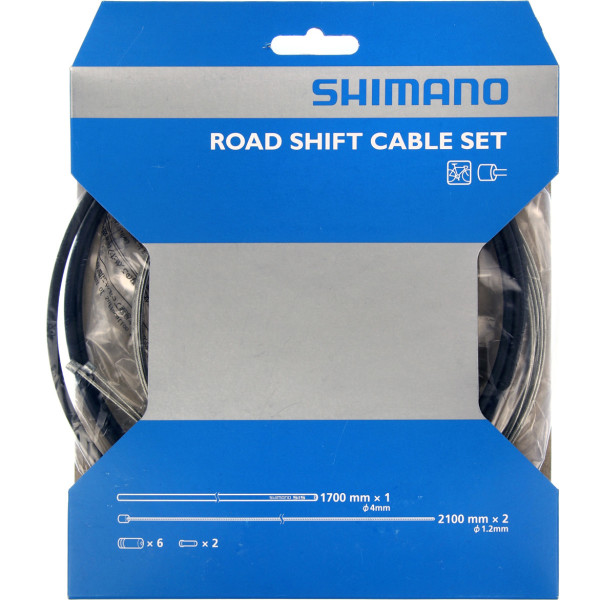 Shimano Kit Cables De Cambio Sis40 Carretera Negro