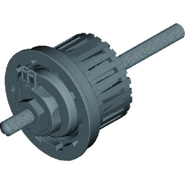 Shimano Mécanisme interne 140mm Dh-c6000-1r Noir