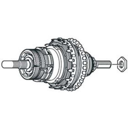 Shimano Mecanismo Interno 178mm Sg-3c41