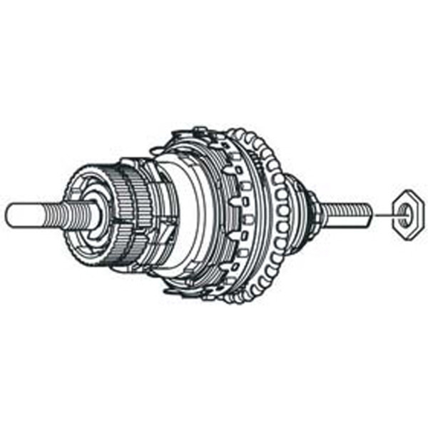 Shimano Mecanismo Interno 178mm Sg-3c41