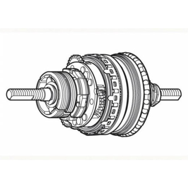 Shimano Mecanismo Interno 184mm Sg-8c31