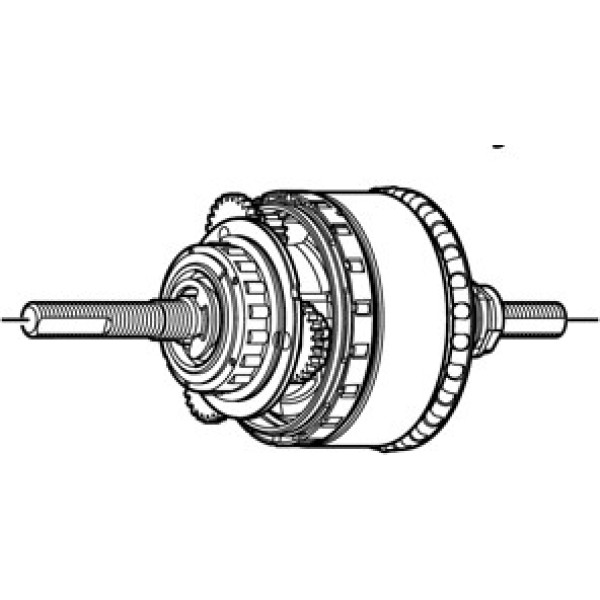 Shimano Mecanismo Interno 184mm Sg-8r31