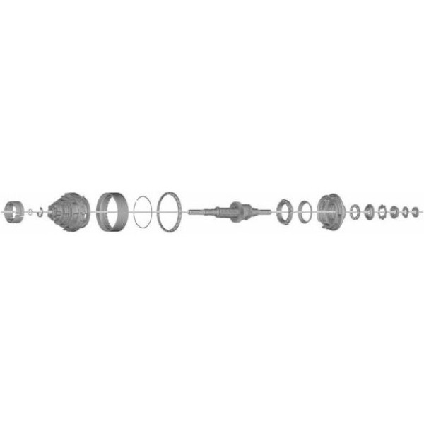Mécanisme interne Shimano 184mm Sg-c6001-8c