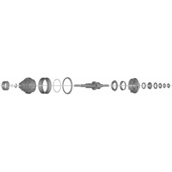 Mécanisme interne Shimano 187mm Sg-c6061-8cd
