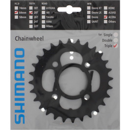 Shimano Plato 28d Acera Fc-m361 Negro Cn-protector