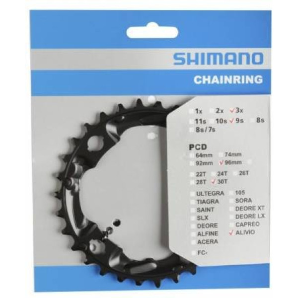 Shimano Plato 30d Alivio Fc-m4000