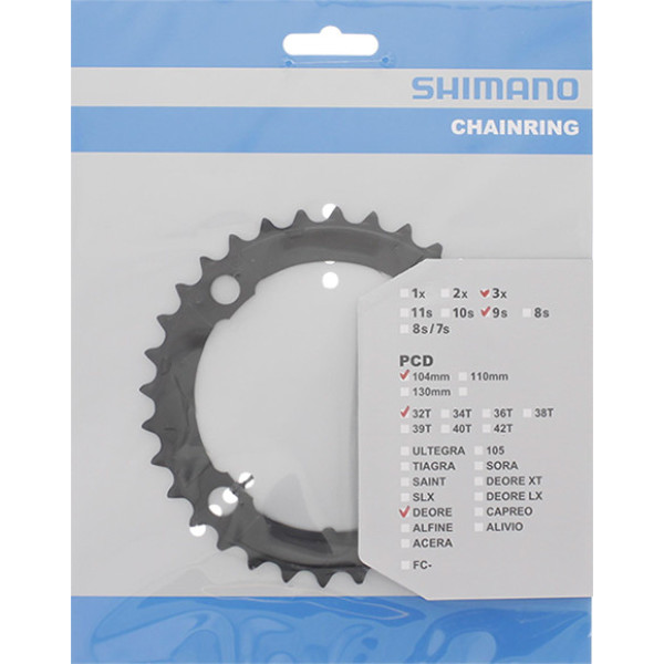 Shimano Plato 32d Fc-m590 Negro