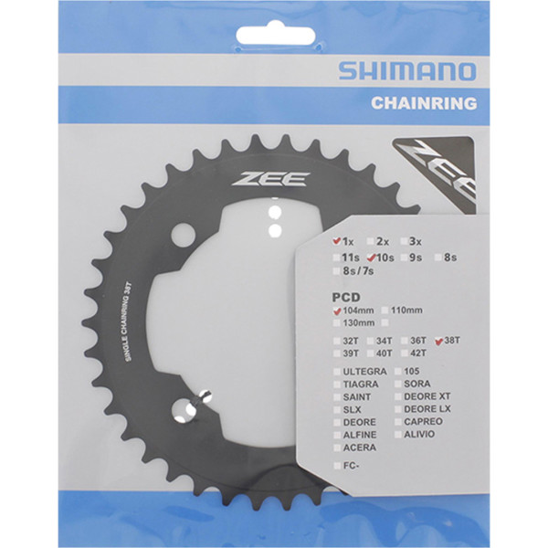 Shimano Plato 38d Fc-m640 Negro