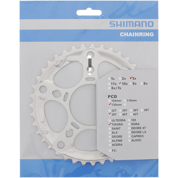 Shimano Plato 39d-d Tiagra Fc-4603 Plata