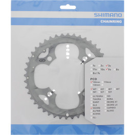 Shimano Plato 44d Fc-m590 Gris