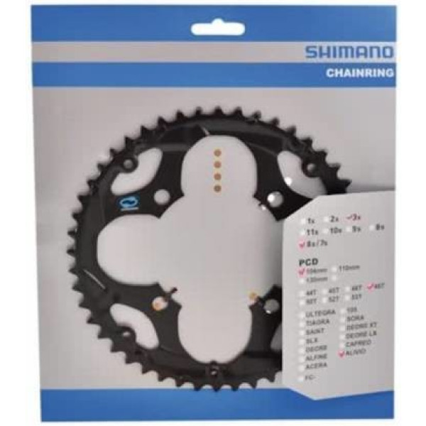 Shimano Plato 48d Alivio Fc-t4060 Negro X Gc