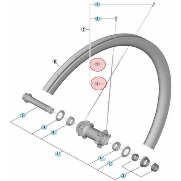 Shimano Radius 287mm Wh-r9170-c40-tu-r12