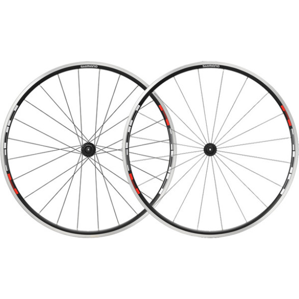 Shimano Ruedas Juego (del/tras) R501 Pinza / Qr / 15c / Cl