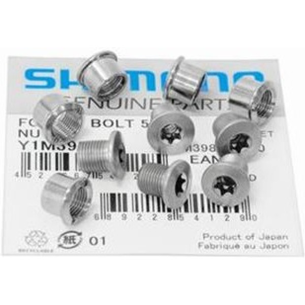 Shimano Tornillo Fijación Plato 5uds Fc-5700 M8x8mm