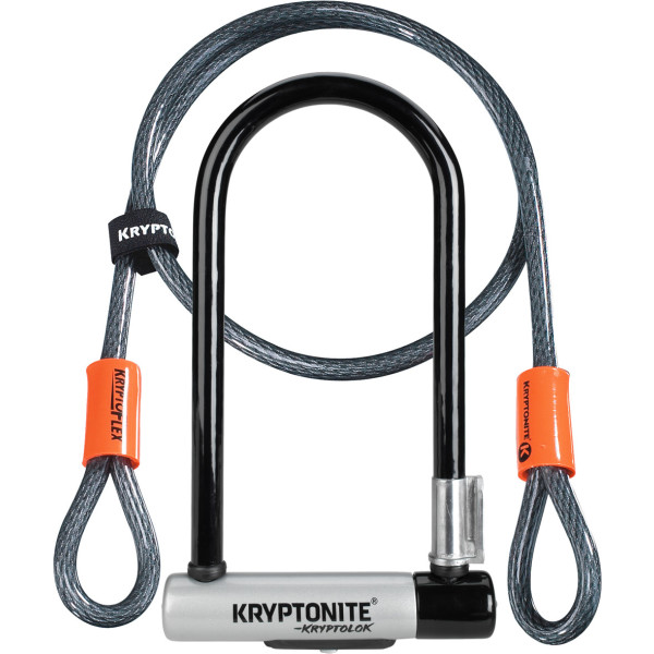 Kryptonite Anti-Theft U + Câble Kryptolok 2 10.2cmx22.9cm + Câble 4ft