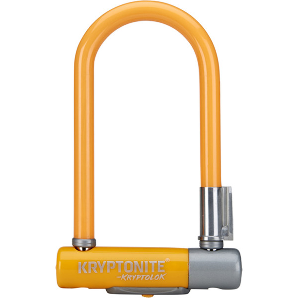 Kryptonite Anti-Theft U Kryptolok 2 Mini7 8.2x17.8cm Incl. Bracket. Orange