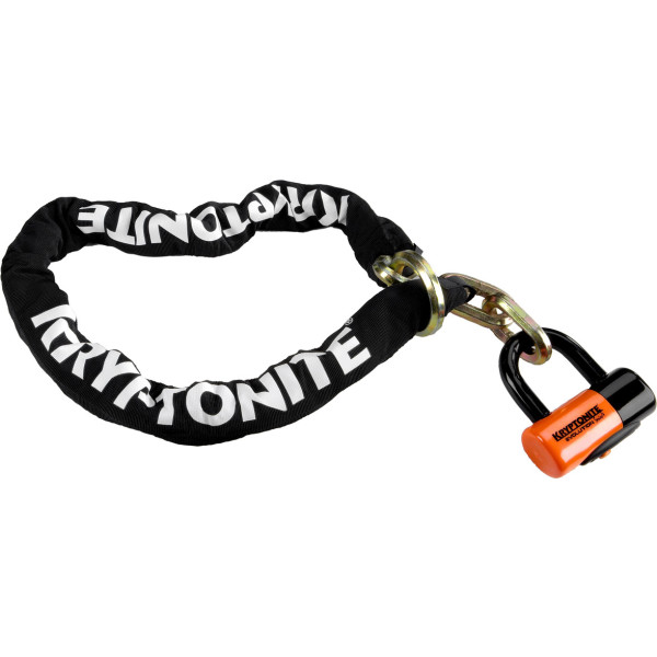 Kryptonite Chain Antir. Ny Noose W Evs4 12mmx130cm Disc 14mm