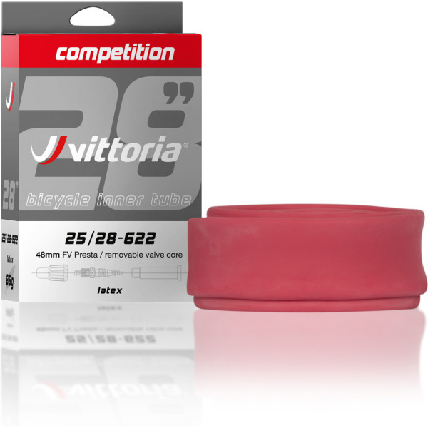Vittoria Competition Latex 700x19/23c Presta 48mm Rvc