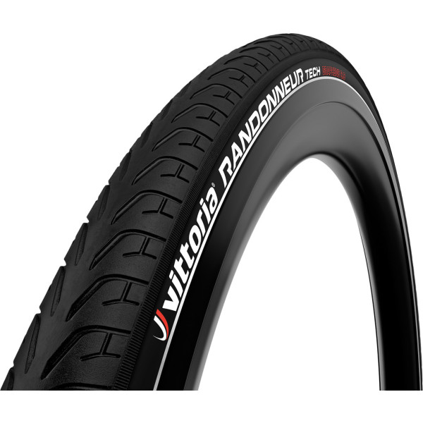 Vittoria Tyre City Randonneur T.neg 50-622/700x48c Rigid Refl G2
