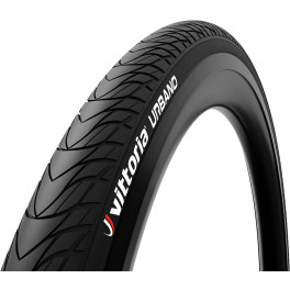 Vittoria Cubierta City Urbano Negro 37-622/700x35c Rigid Refl