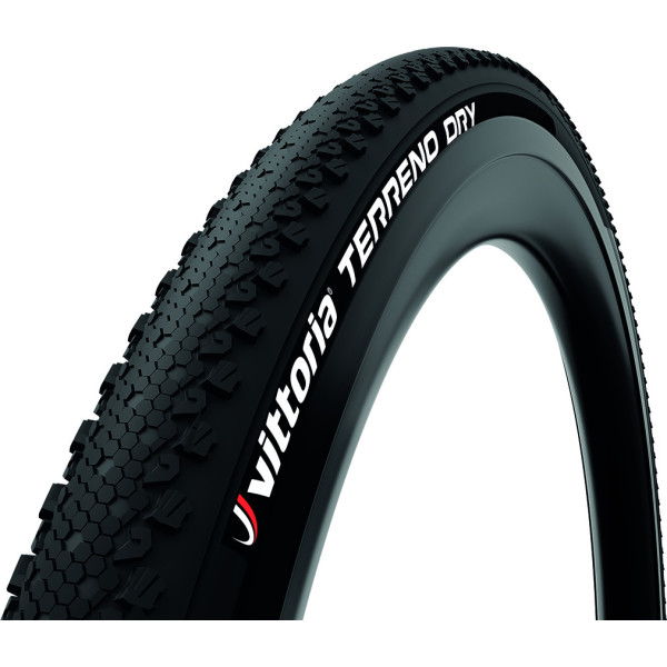 Vittoria Cubierta Terreno Dry Negro 37-622/700x37c Rigid 2c