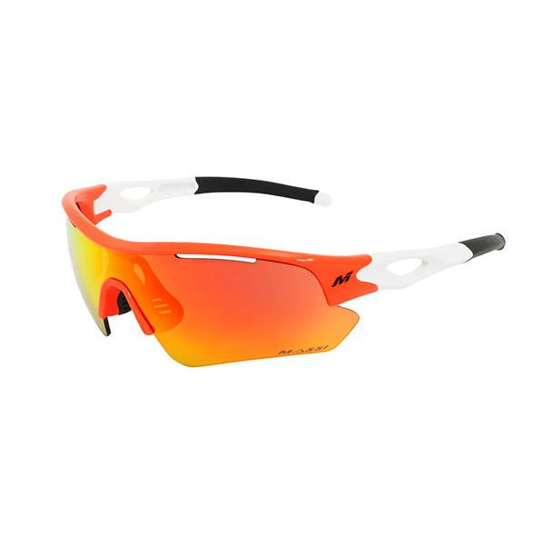 Lunettes Massi Saga (Orange Brill/Blanc Brill)