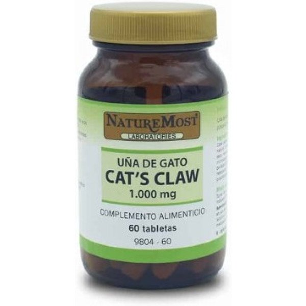 Naturemost Cats Claw Una De Gato 1.000 mg 60 Tab
