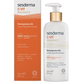 Leite Corporal Sesderma C-vit Radiance 250 ml Mulher