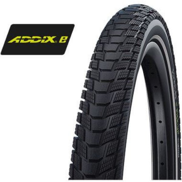 Schwalbe Pneu Pick-up 27.5x2.60 Hs609 Perf Twinskin Super Defense Addix E Rigid Black Refl 65-584