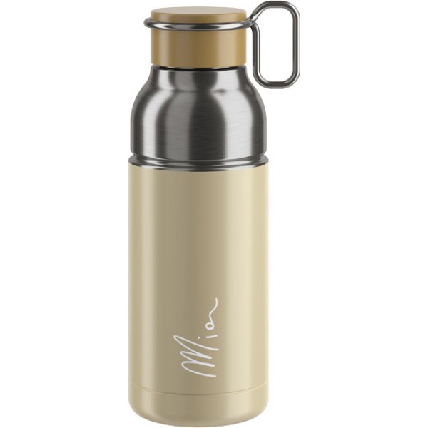 Elite Bidon Mia 650 ml Beige/Silber