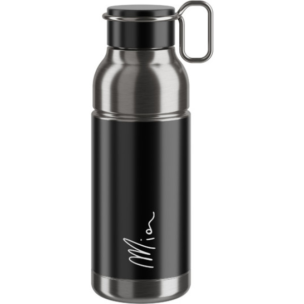 Elite Bidon Mia 650 Ml Negro/plata