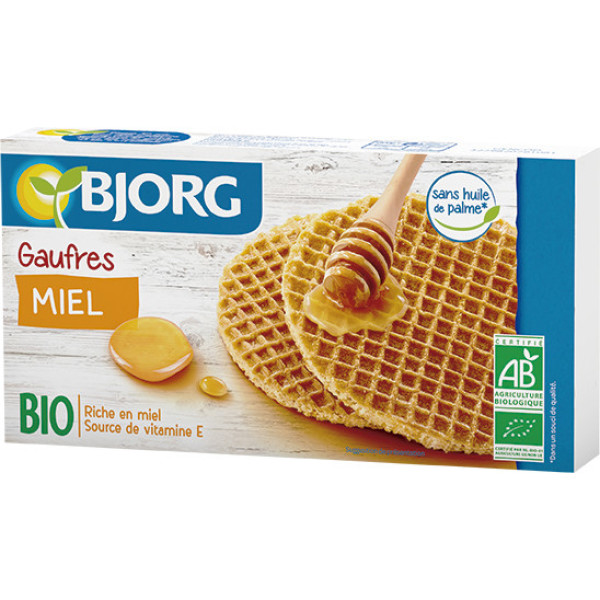 Bjorg Waffles Com Mel Bio 175 Gr