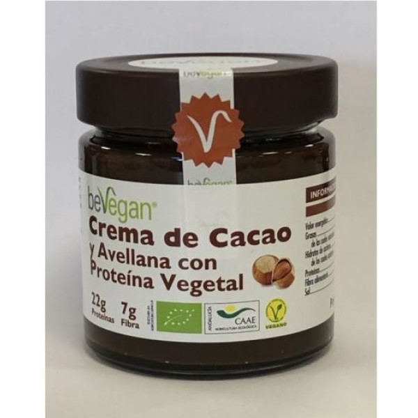 Bevegan Crème de Cacao et Noisettes aux Protéines Végétales 20