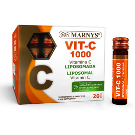 Marnys Vit-c 1000 lipossoma 20 frascos X 10 ml