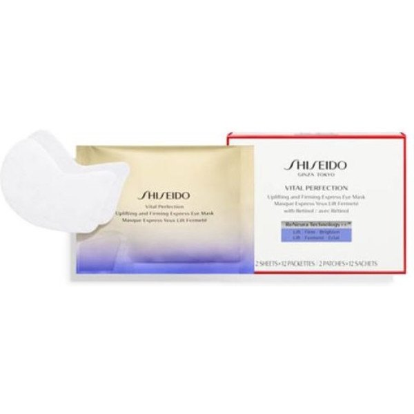 Shiseido Vital Perfection Uplifting & Firming Express Eye Mask 12 She Unisex