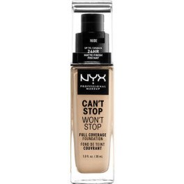 Nyx Can't Stop Won't Stop Full Coverage Foundation Nude 30 Ml Mujer