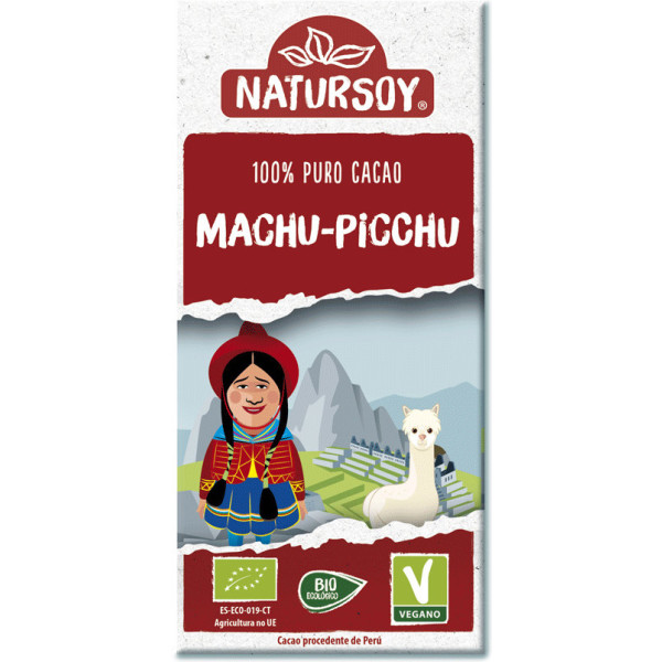 Natursoy Super Chocolate Machu Pichu 100 % reiner Bio-Kakao