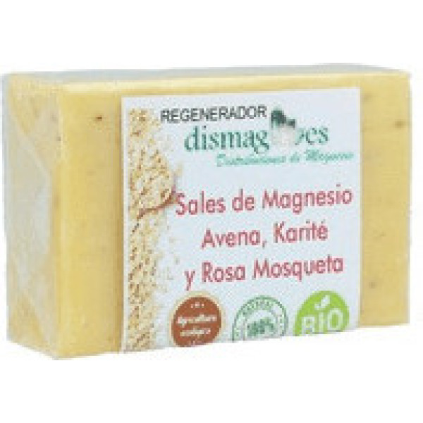Sabonete Dismag Sais de Magnésio Aveia, Manteiga de Karité e Rosa Mosquita