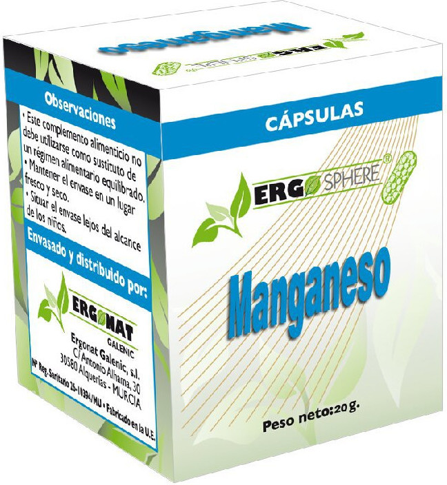 Ergosphere Manganeso 50 Caps-image
