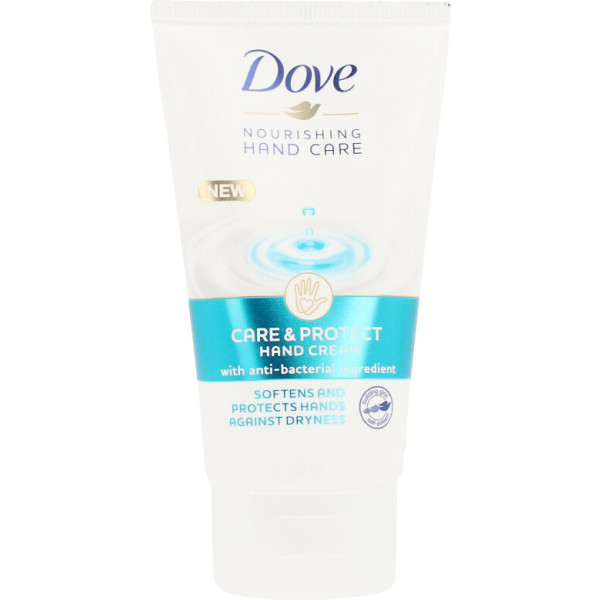 Dove Care & Protect Crème Mains Antibactérienne 75 Ml Unisexe