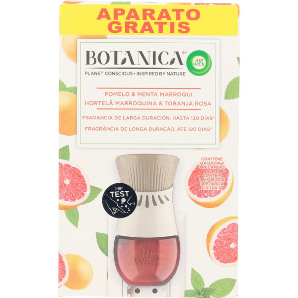 Deodorante per ambienti elettrico completo Air-wick Botanica pompelmo e menta unisex