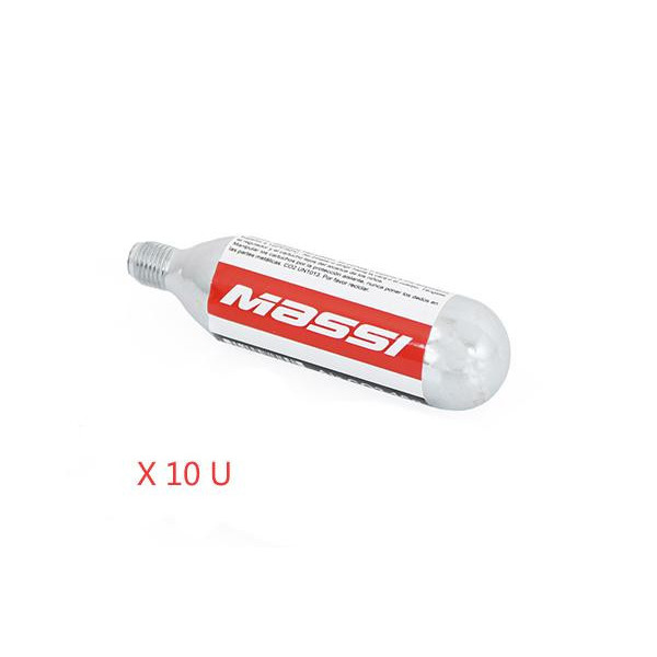 Massi Co2 Kartusche 16 Gr. (Karton 10 Stk.)