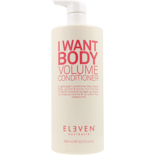 Eleven Australia I Want Body Volume Conditioner 1000 ml unissex